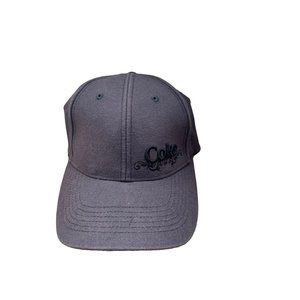 Coke Gray Baseball Hat Cap Men's One Size Coca Cola Soda